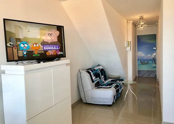 Barcaresa-ravissant Piscine Vue Wifi Parking Gratuit Apartamento Le Barcarès